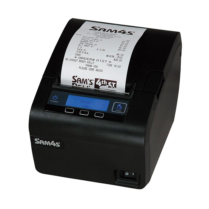 Sam4s Printer ELLIX 40 Black Ethernet - Image 2